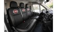 Jogo de capas protetoras de couro impermeavel bancos dianteiros van fiat ducato 1998 a 2009 a venda
