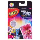 Jogo De Carta Uno Trolls World Tour Mattel Games Jogo De Carta Uno Trolls World Tour Mattel Games
