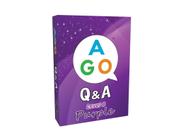 Jogo de cartas AGO Q&A Purple (Nível 4) ESL para aprender inglês