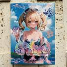 Jogo de cartas colecionáveis Goddess Story Booster Booster Box 55 unidades