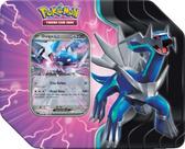 Jogo de cartas colecionáveis Pokémon Azure Legends Tin com 5 pacotes