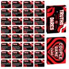 Jogo de cartas Couples Truth or Dare Romantic Date 50 Cards Jogo de cartas Couples Truth or Dare Romantic Date 50 Cards