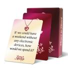 Jogo de cartas de conversação: Couples Romantic Date Night 50 Prompts