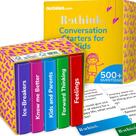 Jogo de cartas de conversação QUOKKA Kids Edition 500 perguntas