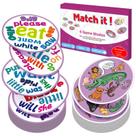 Jogo de cartas de memória Edulok Kids Sight Word Animal Table Match