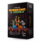 Jogo de cartas dungeons drinks + cartas promo português buró