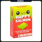 Jogo de cartas Exploding Kittens Happy Salmon para festa em família