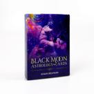 Jogo de cartas familiar Black Moon Astrology Cards Tarot Deck Jogo de cartas familiar Black Moon Astrology Cards Tarot Deck