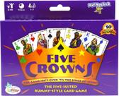 Jogo de cartas Five Crowns Family Fun Games com fichas de tesouro Jogo de cartas Five Crowns Family Fun Games com fichas de tesouro