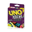Jogo de Cartas Flip Uno Selvagem! - Divertido para Família e Presentes de Natal