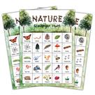 Jogo de cartas Foosproea Nature Scavenger Hunt 13x18 cm 25 unidades
