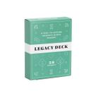 Jogo de cartas Legacys Decks Fun Family para adultos, adolescentes e crianças Jogo de cartas Legacys Decks Fun Family para adultos, adolescentes e crianças