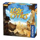 Jogo de cartas Lost Cities 6th Expedition com tabuleiro de jogo de dois lados