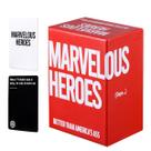 Jogo de cartas Marvelous Heroes para adultos e família Jogo de cartas Marvelous Heroes para adultos e família