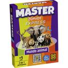 Jogo de Cartas Master Júnior Mundo Animal GROW 500 Perguntas e Desafios