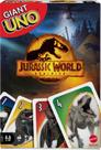 Jogo de cartas Mattel Games Giant UNO Jurassic World 7+ Years