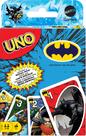 Jogo de cartas Mattel Games UNO Batman Comics para crianças e adultos