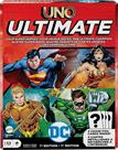 Jogo de cartas Mattel Games UNO Ultimate DC para crianças e adultos
