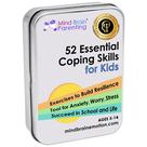 Jogo de cartas Mind Brain Emotion 52 Essential Coping Skills Kids