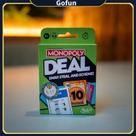 Jogo de cartas Monopoly Deal Jogo rápido Família com mais de 8 anos