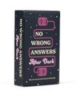 Jogo de cartas No Wrong Answers After Dark Conversation Starter Jogo de cartas No Wrong Answers After Dark Conversation Starter