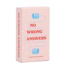 Jogo de Cartas No Wrong Answers - Iniciador de Conversas para Todas as Idades Jogo de Cartas No Wrong Answers - Iniciador de Conversas para Todas as Idades