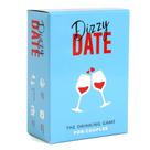 Jogo de cartas para beber Dizzy Date Couples Party Game