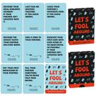 Jogo de cartas para casais Let's Fool Around 50 Date Night Cards Jogo de cartas para casais Let's Fool Around 50 Date Night Cards