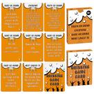 Jogo de cartas Party Card Game Truth or Drink 50 Dare Challenge Cards