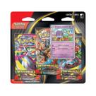 Jogo De Cartas Quádruplo Blister Pokémon Booster Megaevolução Golduck Colecionável TCG Infantil Estampas Ilustradas