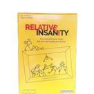 Jogo de cartas Relatives Insanitys Fun Family para adultos e adolescentes