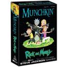 Jogo de cartas Rick and Morty Munchkin Family com baralho de tarô