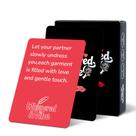 Jogo de cartas romântico para casais 50 cartas Date Night Challenge Jogo de cartas romântico para casais 50 cartas Date Night Challenge