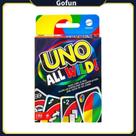 Jogo de cartas Uno All Wild para festa familiar de mais de 7 anos com 112 cartas