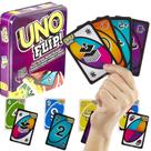 Jogo De Cartas Uno Flip Edição Especial Com Lata Mattel