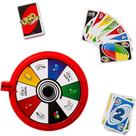 Jogo de Cartas UNO SPIN Refresh com Roleta e 112 Cartas