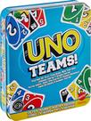 Jogo de Cartas UNO Teams Mattel Games - Para Crianças, Adultos e Família Jogo de Cartas UNO Teams Mattel Games - Para Crianças, Adultos e Família