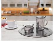 Jogo de Chá e Café 4 Peças Forma Inox Tavola
