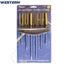 Jogo De Chave 4 Fenda E 2 Phillips Com Ponta Magnetizada 6Pç Jogo De Chave 4 Fenda E 2 Phillips Com Ponta Magnetizada 6Pç