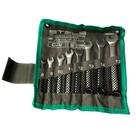 Jogo de chave combinada 8 a 17 mm aço cromo vanádio 8 peças Jogo de chave combinada 8 a 17 mm aço cromo vanádio 8 peças