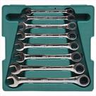 Jogo de Chave Combinada Catraca de 8 a 19 MM com 8 Peças ST08008SJ SATA Jogo de Chave Combinada Catraca de 8 a 19 MM com 8 Peças ST08008SJ SATA