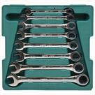 Jogo de Chave Combinada Catraca de 8 a 19 MM com 8 Peças ST08008SJ SATA