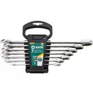 Jogo de Chave Combinada com Catraca 7 Peças 8-18mm - Jogo de Chave Combinada com Catraca 7 Peças 8-18mm -