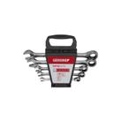 Jogo de chave Combinada com Catraca 8 a 19mm com 5 Peças - Gedore Red Jogo de chave Combinada com Catraca 8 a 19mm com 5 Peças - Gedore Red