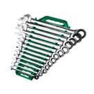 Jogo de Chave Combinada com Catraca 8 a 24mm 16 Peças - Sata Jogo de Chave Combinada com Catraca 8 a 24mm 16 Peças - Sata