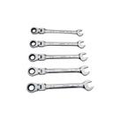 Jogo De Chave Combinada Com Catraca Cabeça Flexível 5 Peças - SATA-ST09082SJ