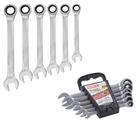 Jogo De Chave Combinada Com Catraca De 8 A 19 Mm Com - 6 Pçs - 408,0044 Jogo De Chave Combinada Com Catraca De 8 A 19 Mm Com - 6 Pçs - 408,0044
