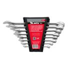 Jogo de chave combinada, cromo vanadio, cromo fosco, 6-19mm, 8pcs // mtx
