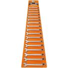 Jogo de Chave Combinada de 6 à 22 MM Aço Cromo Vanádio com 17 Peças TRAMONTINA Jogo de Chave Combinada de 6 à 22 MM Aço Cromo Vanádio com 17 Peças TRAMONTINA
