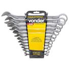 Jogo De Chave Combinada De 6 A 32mm Com 12 Peças Vonder Jogo De Chave Combinada De 6 A 32mm Com 12 Peças Vonder